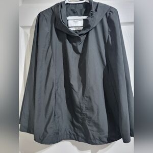 Herschel Black Poncho